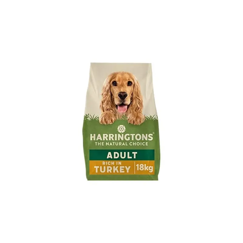 New Harringtons Complete Dry Dog Food Turkey & Veg 18Kg