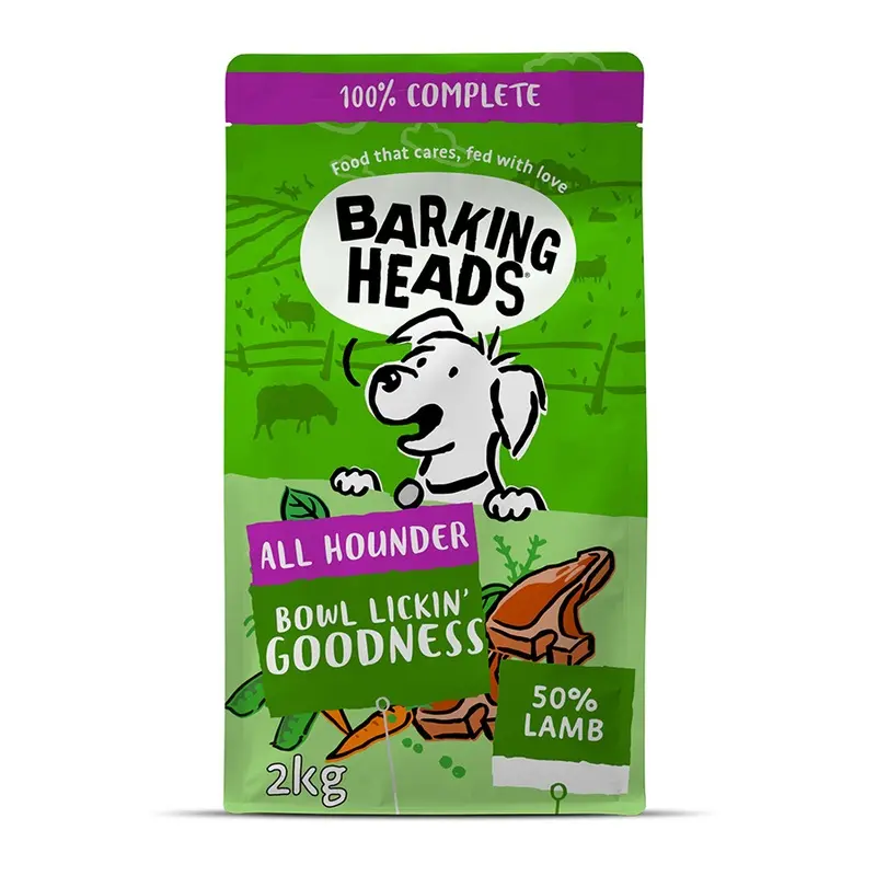 Barking Heads All Hounder Bowl Lickin Goodness Dry Dog Food Lamb 2Kg