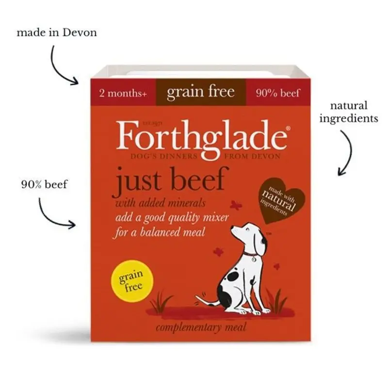 Forthglade Just Beef 395G