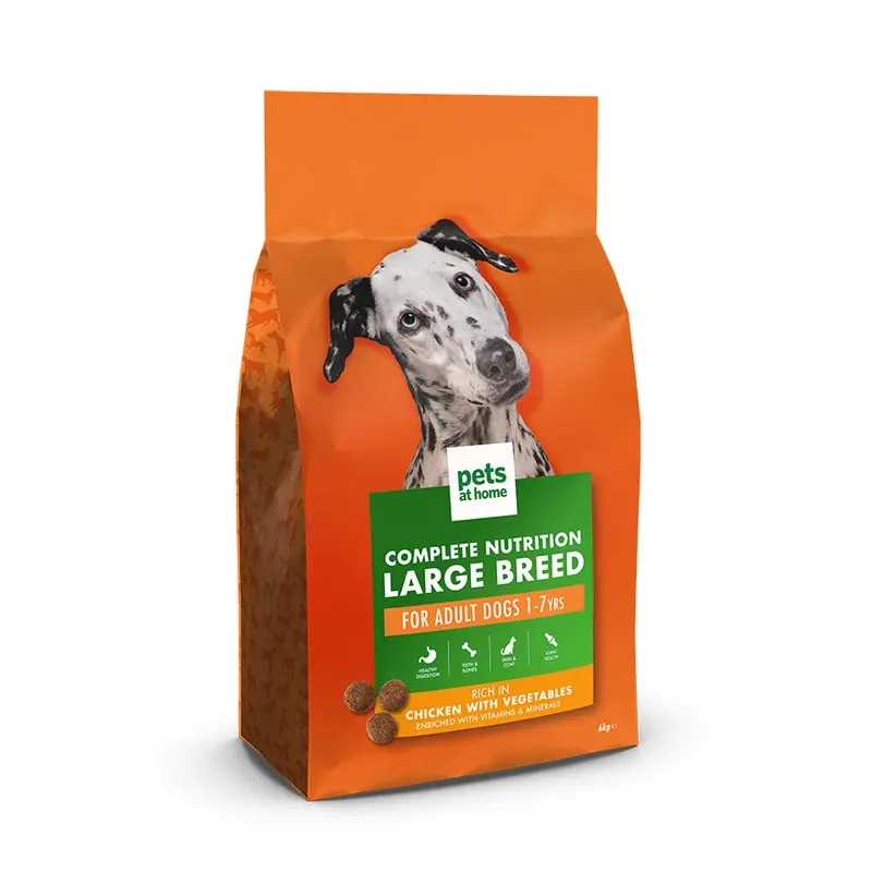 Pets At Home Complete Nutrition Large Breed Dry Dog Food Rich In Chicken 6Kg