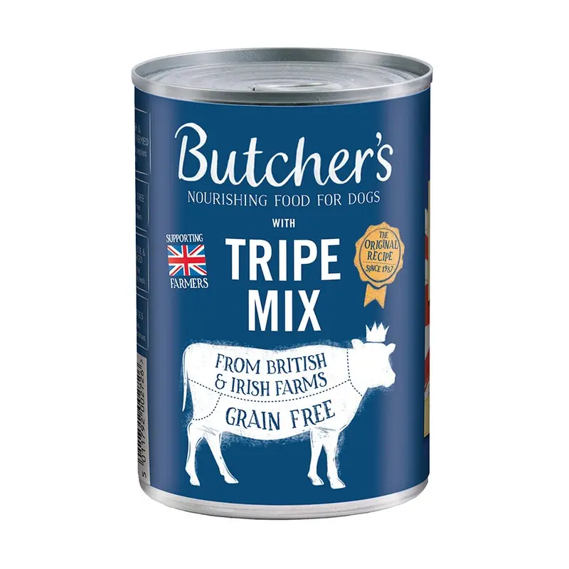 Butchers Tripe Dog Food Tin 400G