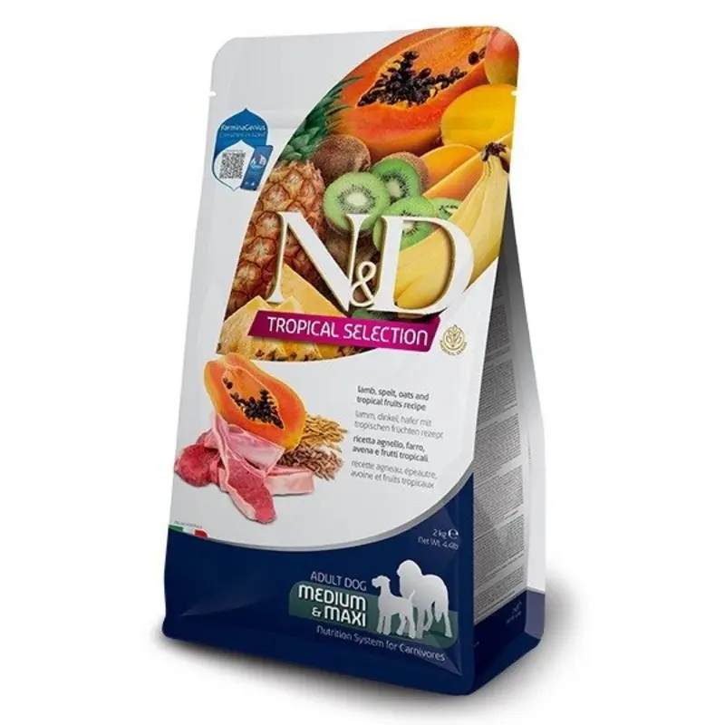 Farmina Nandd Tropical Selection In Lamb Adult Dog Food - 2Kg Medium