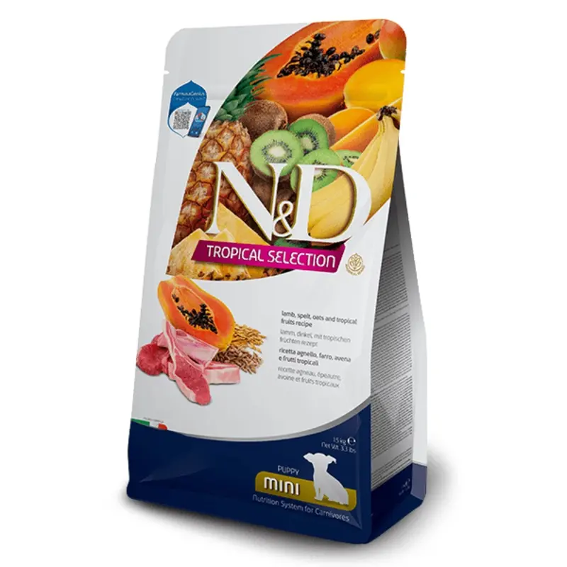 N&D Farmina Dog Tropical Selection With Lamb For Mini Puppy | : 5Kg