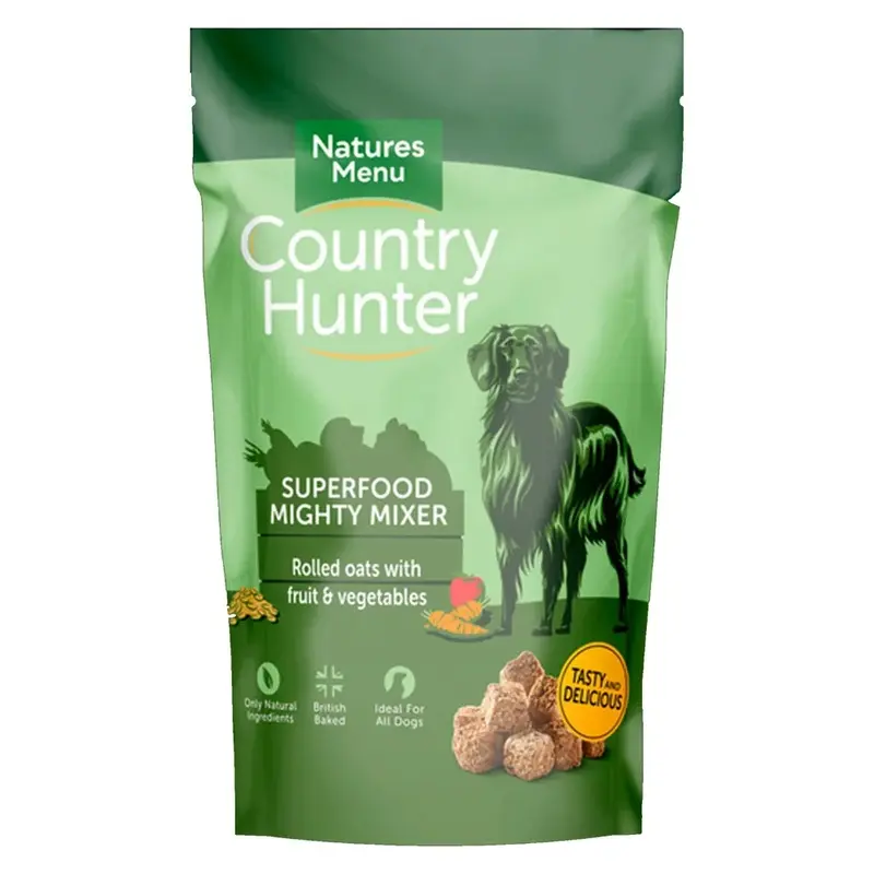 Natures Menu Unisex Black Superfood Mighty Mixer Biscuit