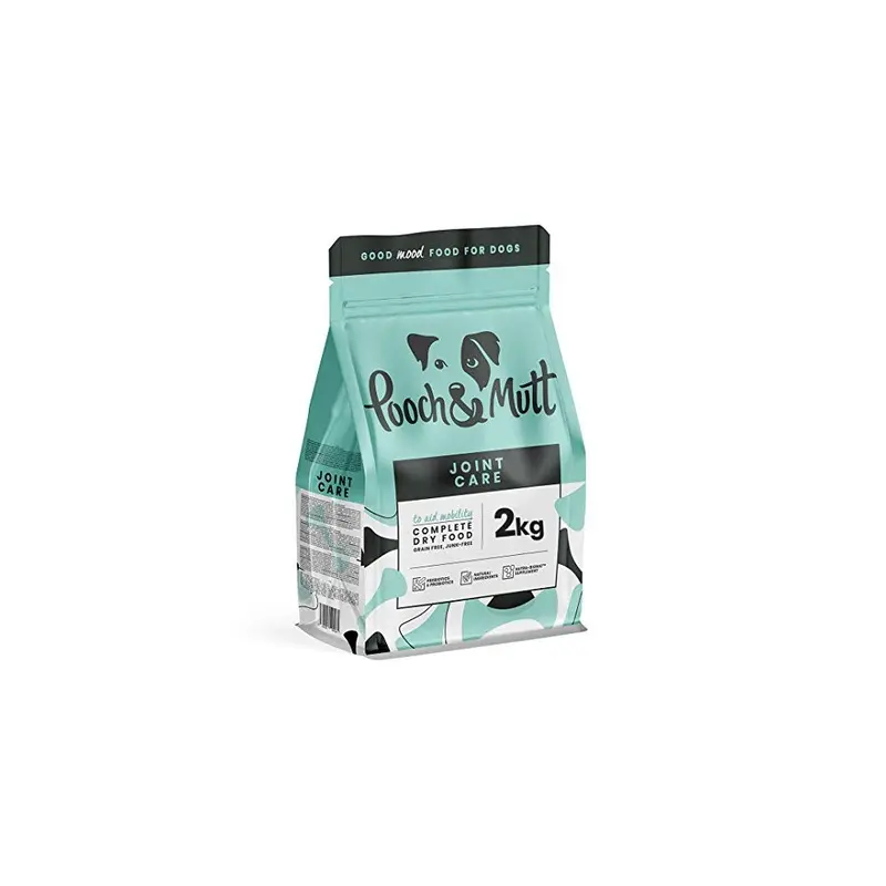 Pooch & Mutt Grain/Salmon - Joint Care, Complete Dry Dog Food ( Free), And Sweet Potato, 2Kg