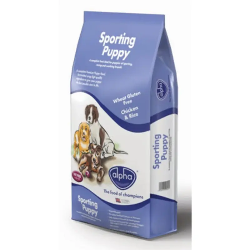 Alpha Sporting Puppy Chicken And Rice 15Kg