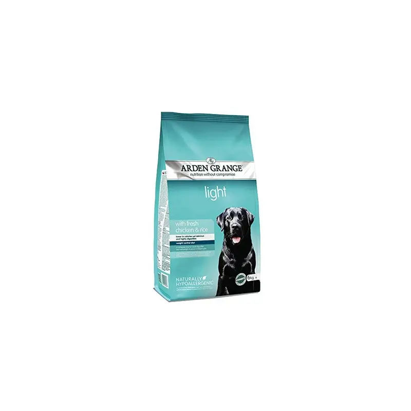 Arden Grange Light Adult Dry Dog Food With Fresh Chicken And Rice, 6 Kg 6Kg