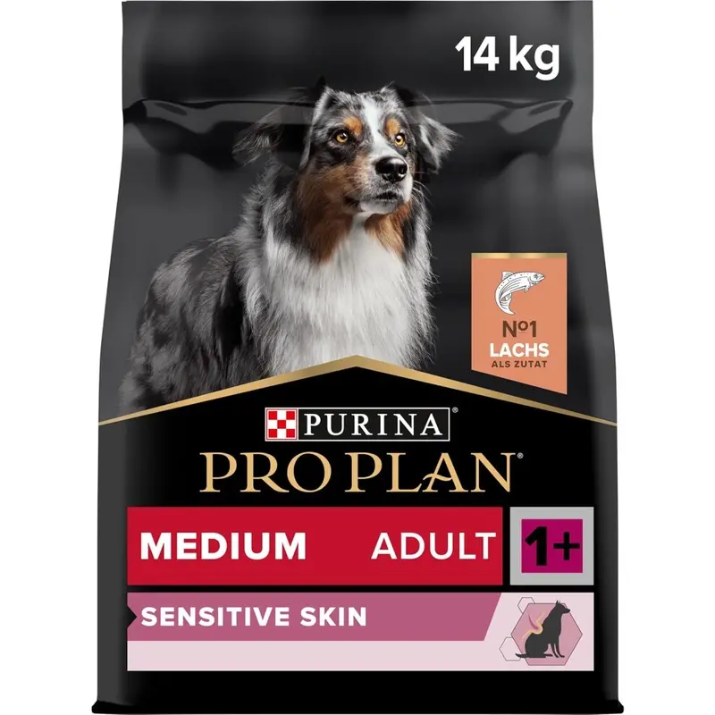 Pro Plan Salmon Pro Plan Adult Dog Sensitive Skin Dry Dog Food With 14Kg Medium