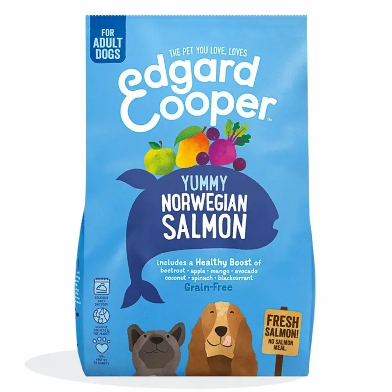 Edgard And Cooper Norwegian Adult Dog Food - Salmon 700G