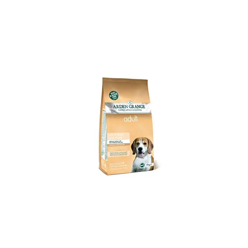 New Arden Grange Adult Dry Dog Food Rich In Pork And Rice, 12 Kg Por7420 12Kg