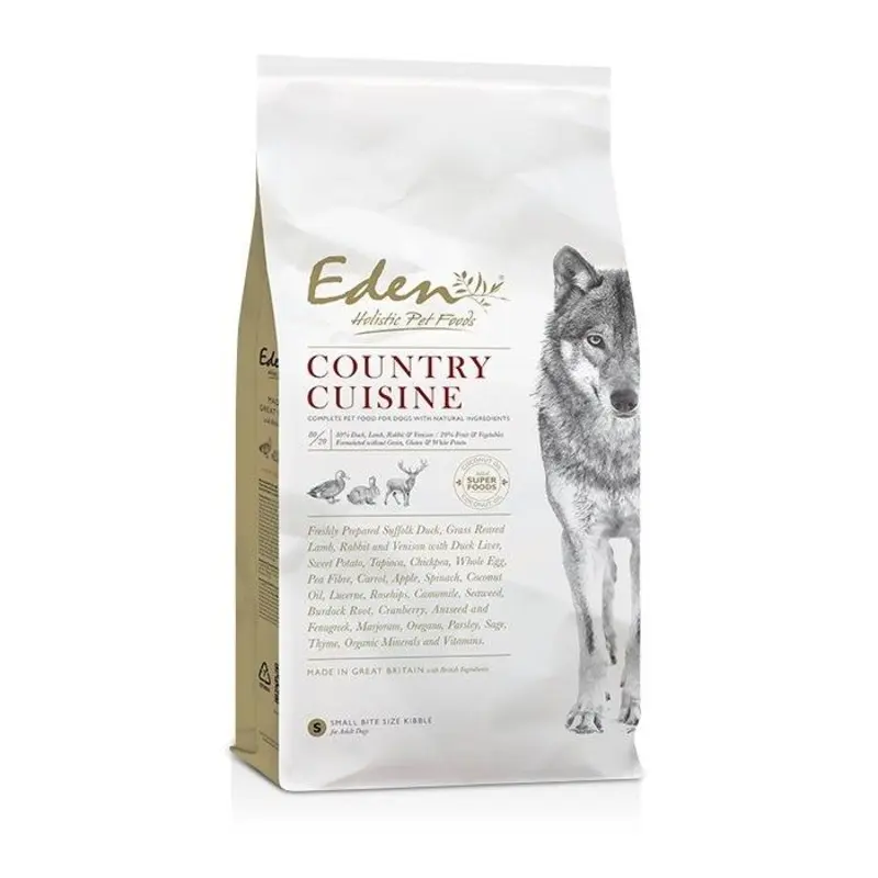 Eden Pet Foods Eden 80/20 Country Cuisine Kibble Dog Food - 2Kg Small