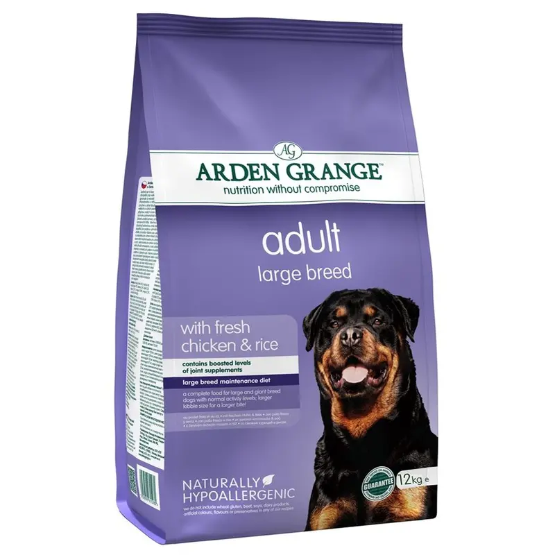 Arden Grange Large Breed Adult - Fresh Chicken & Rice - 12Kg