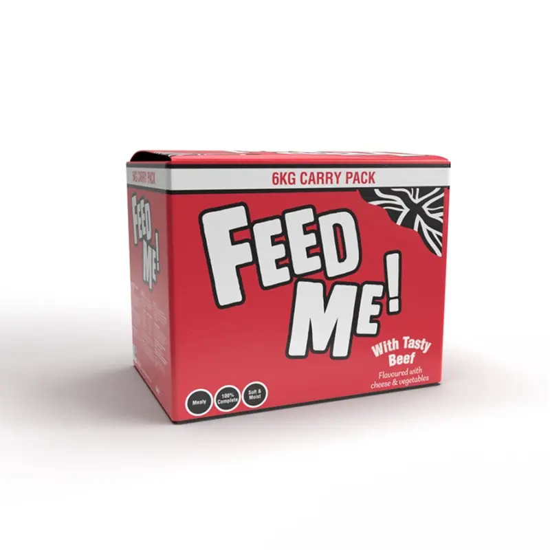 Hilife Feed Me! Complete Adult Dry Dog Food Beef With Cheese & Veg 6Kg