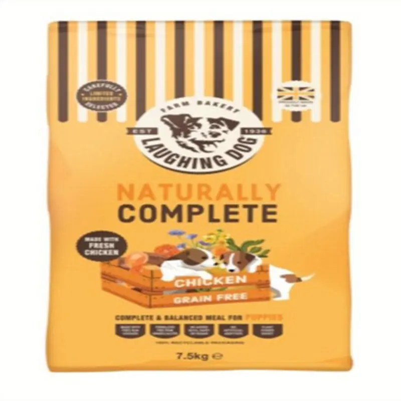 B&Q Laughing Dog Naturally Free Comp Pup Chicken 7.5Kg Grain