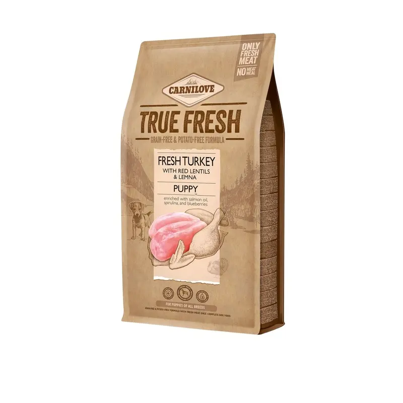 Carnilove True Fresh Turkey Puppy Food - Bag Red/Salmon 1.4Kg