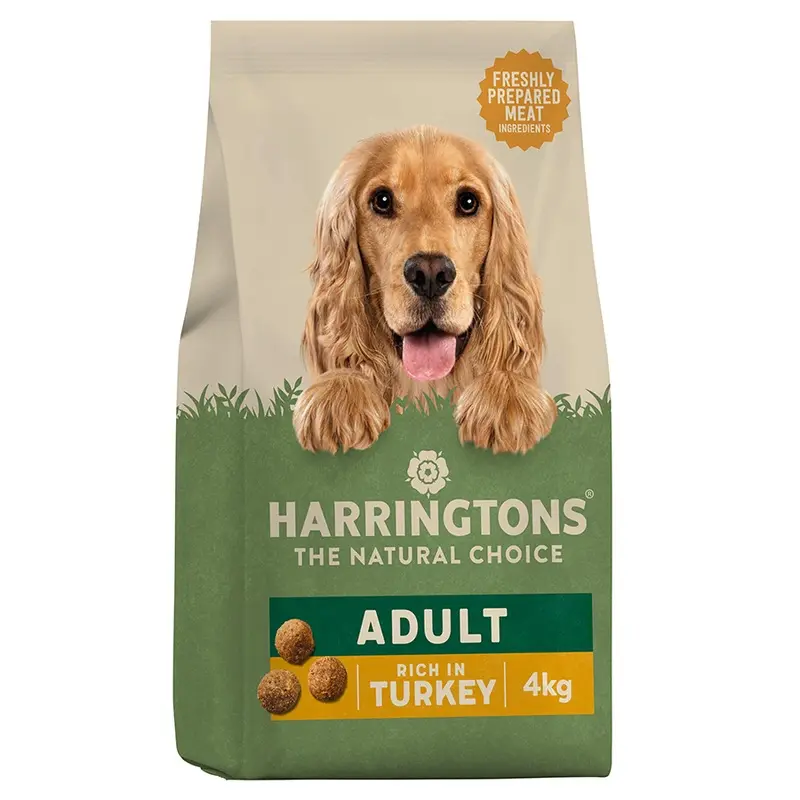 Harringtons Complete Dry Adult Dog Food Turkey & Vegetables 4Kg