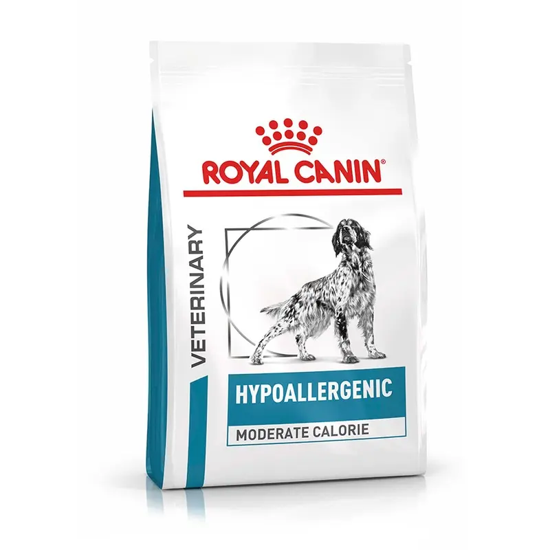 Royal Canin Veterinary Hypoallergenic Moderate Calorie Dry Dog Food 14Kg