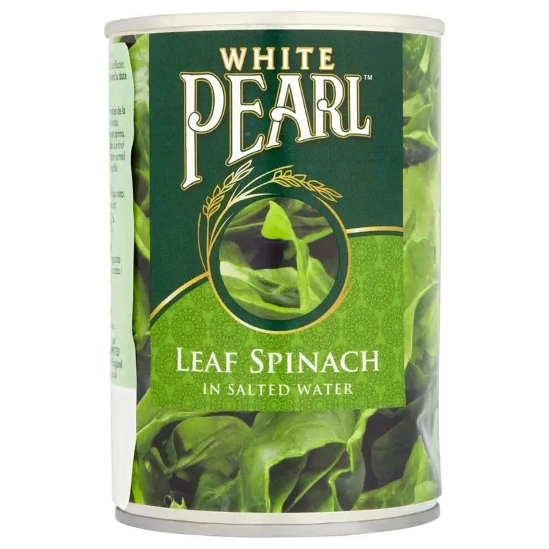 White Pearl Spinach Leaf Suitable For Vegetarians (Pack Of 2) 380G