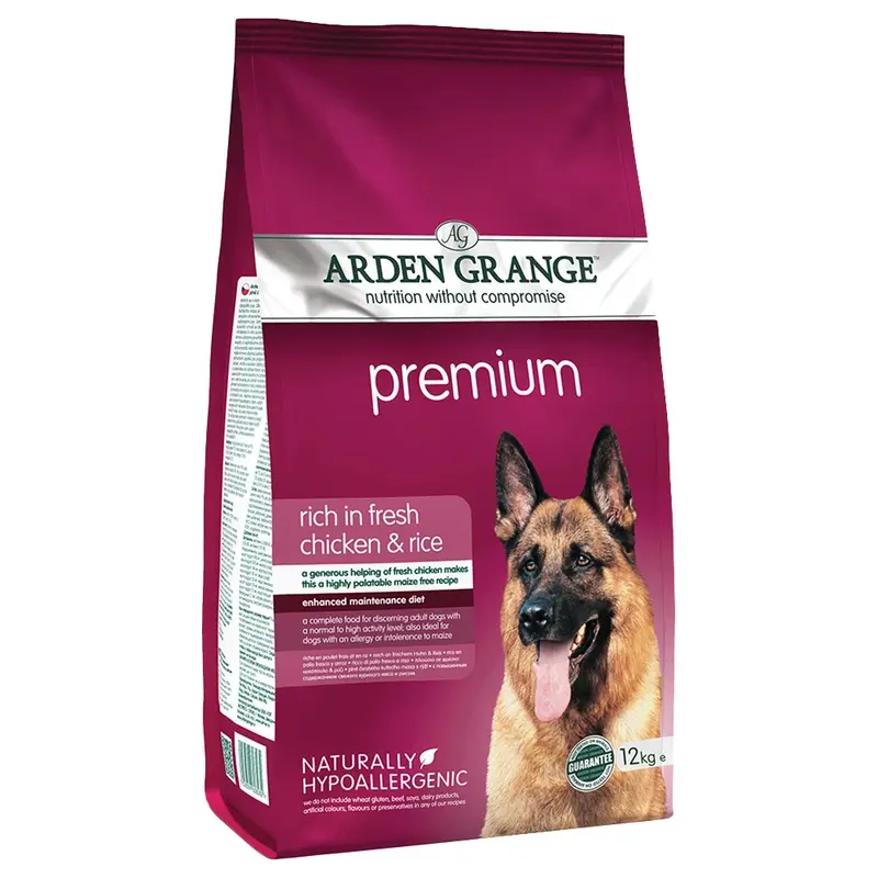 Arden Grange Adult Premium - Chicken & Rice - 12Kg