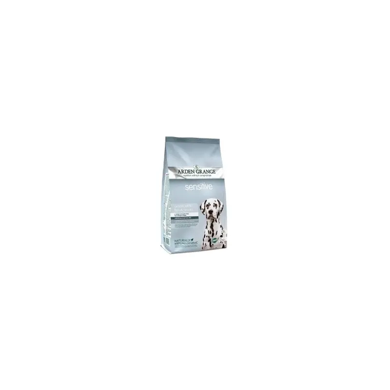 New Arden Grange (6Kg) Dog Adult Sensitive Grain/White 6Kg