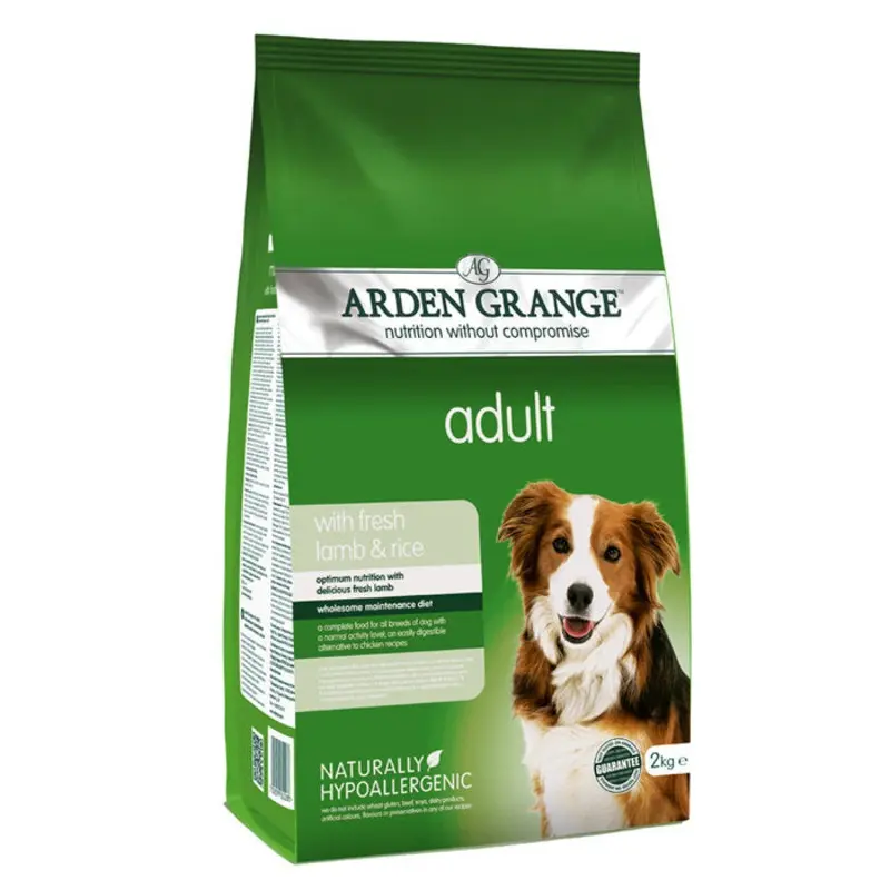 Forest Pet Supplies Arden Grange Dog Food Adult Lamb & Rice 2Kg