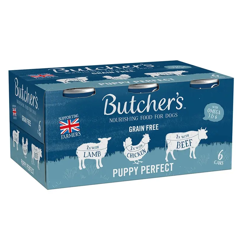 Butchers Grain Free Perfect Puppy Wet Food 6X400G Tins
