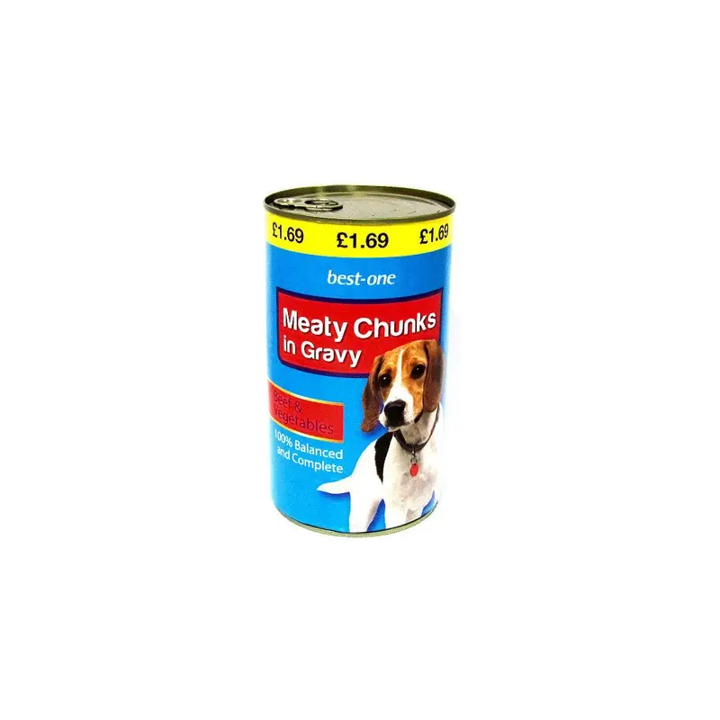 New Bestone Dog Beef & Vegetable (Pack Of 6) 1.2Kg