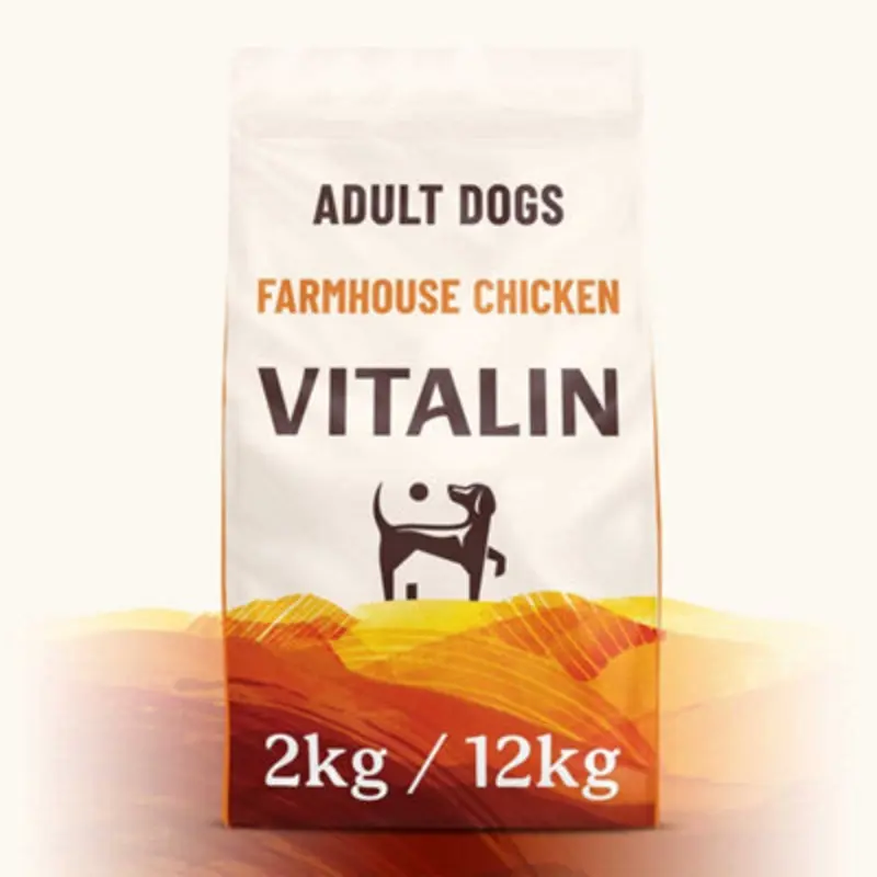 B&Q Vitalin Adult Farmhouse Chicken 2Kg