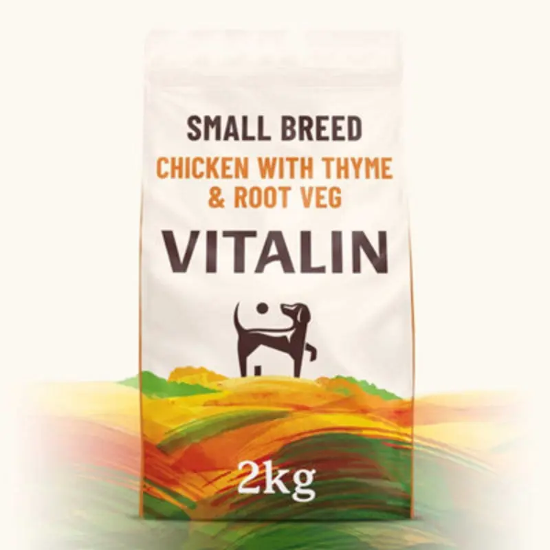B&Q Vitalin Breed Adult Chicken With Veg & Thyme 2Kg Small