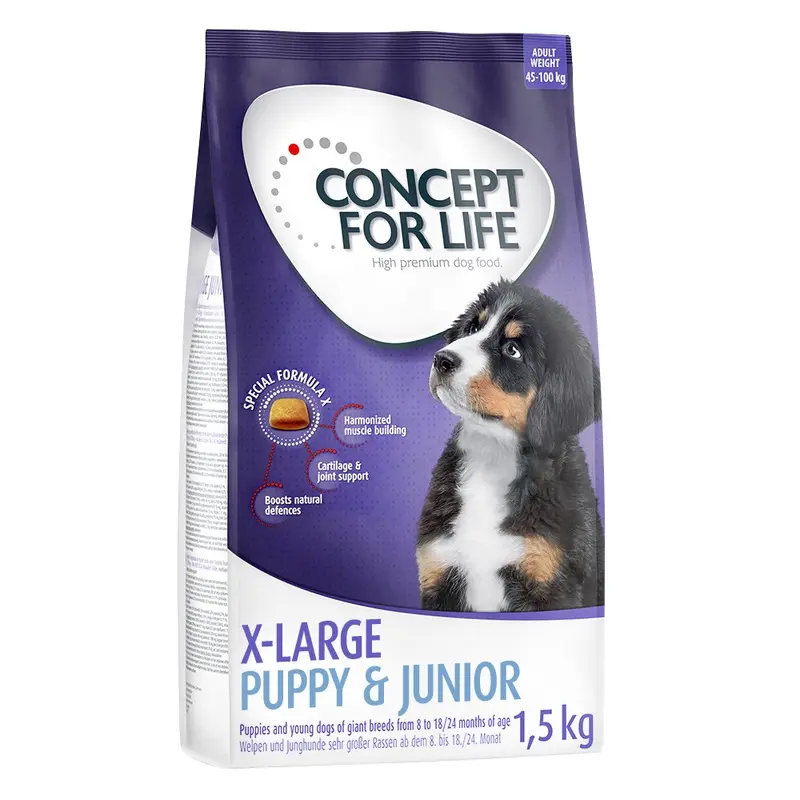 Concept For Life X-Large Puppy & Junior - 1.5Kg