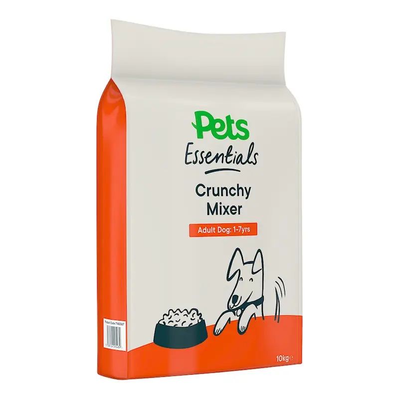 Pets Essentials Crunchy Mixer Dog Food Topper Beef 10Kg