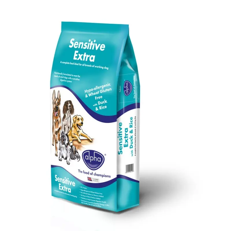 Alpha Sensitive Extra With Duck & Rice 15Kg