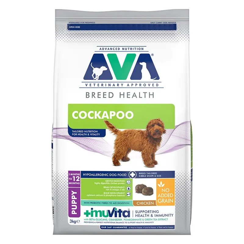Ava Veterinary Approved Cockapoo Dry Puppy Food 3Kg