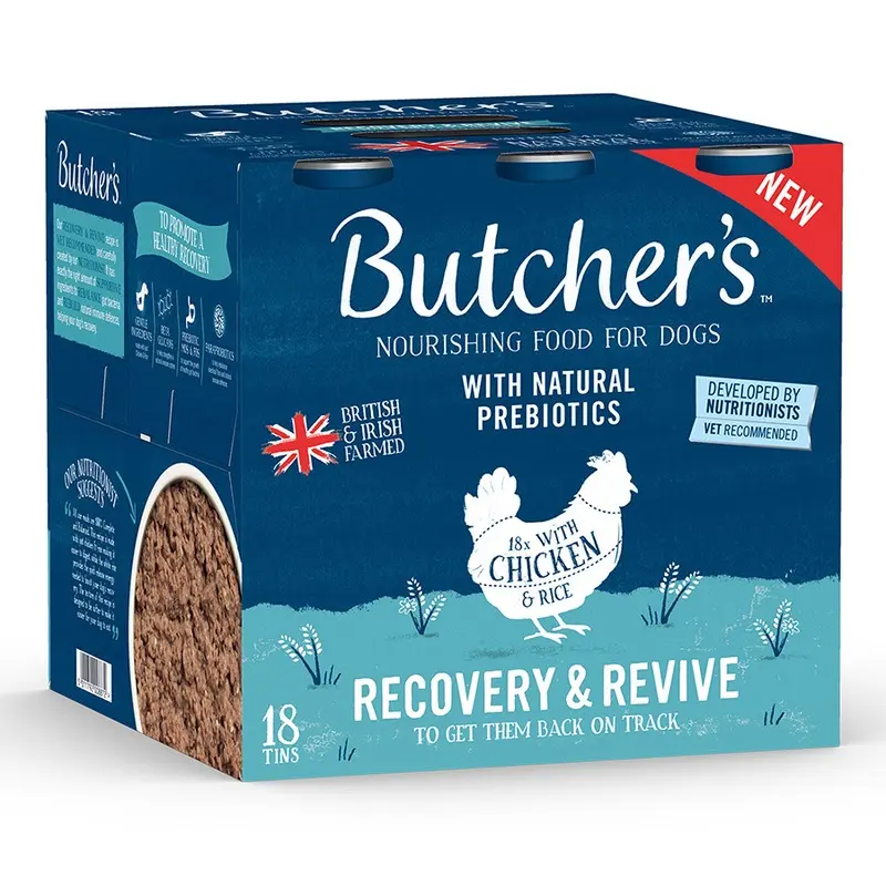 Butchers Recovery And Revive Wet Adult Dog Food Chicken 18X390G Cans