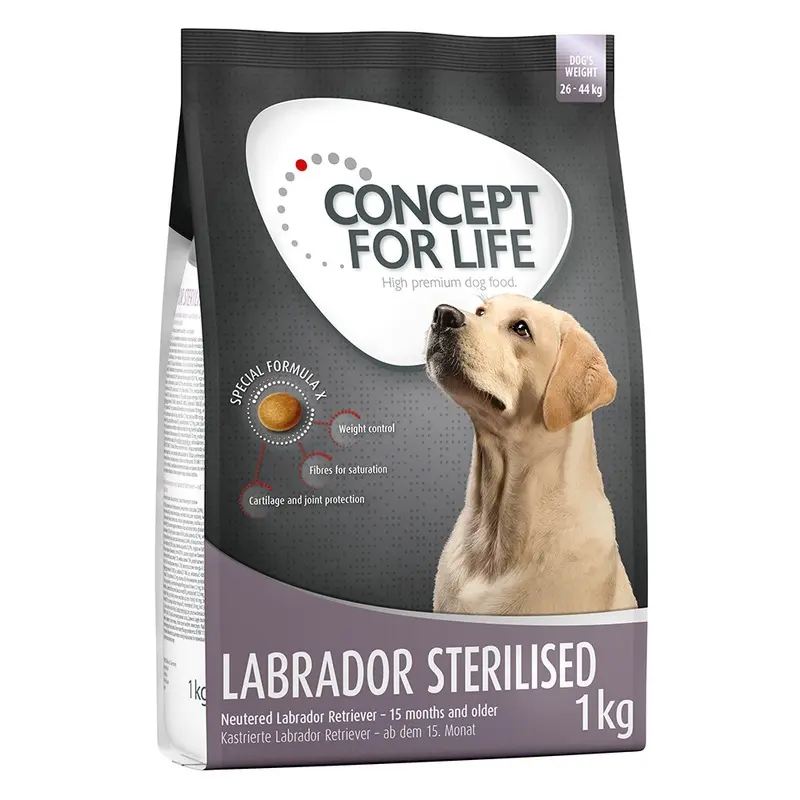 Concept For Life Labrador Sterilised - 1Kg