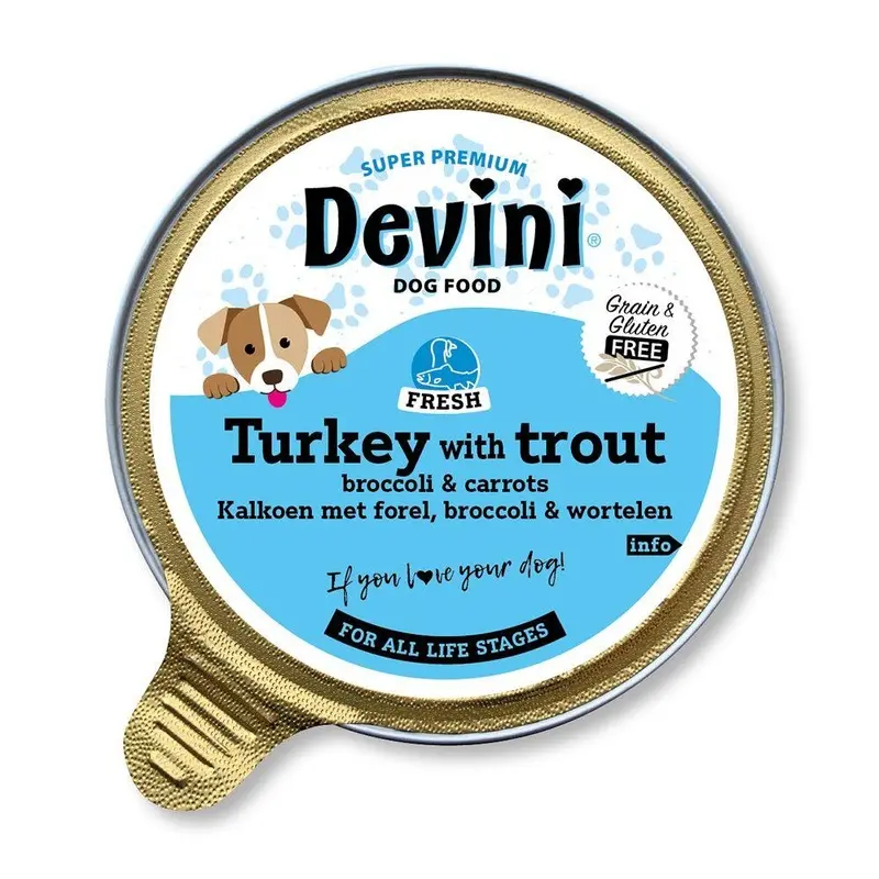 Devini Green Turkey & Trout For Dogs | : 85G