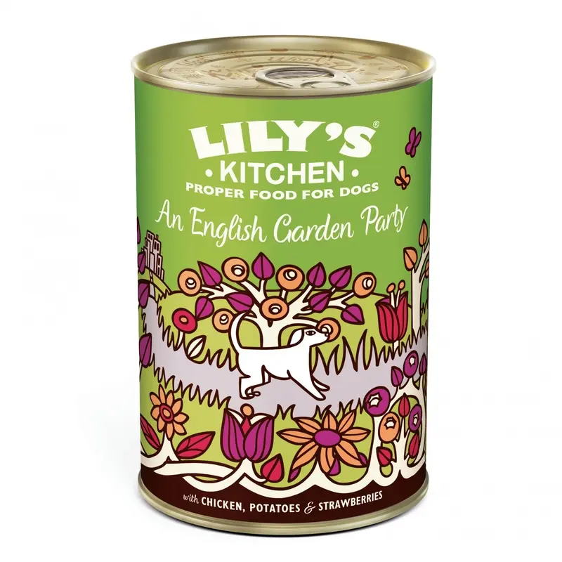 Lilys Kitchen An English Garden Party Dog Food - X 400G Grain/Green/Golden Size 6