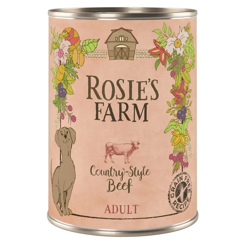 Rosies Farm Adult Country-Style Beef - 6 X 400G