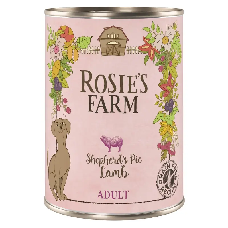 Rosies Farm Adult Shepherds Pie With Lamb - 6 X 400G