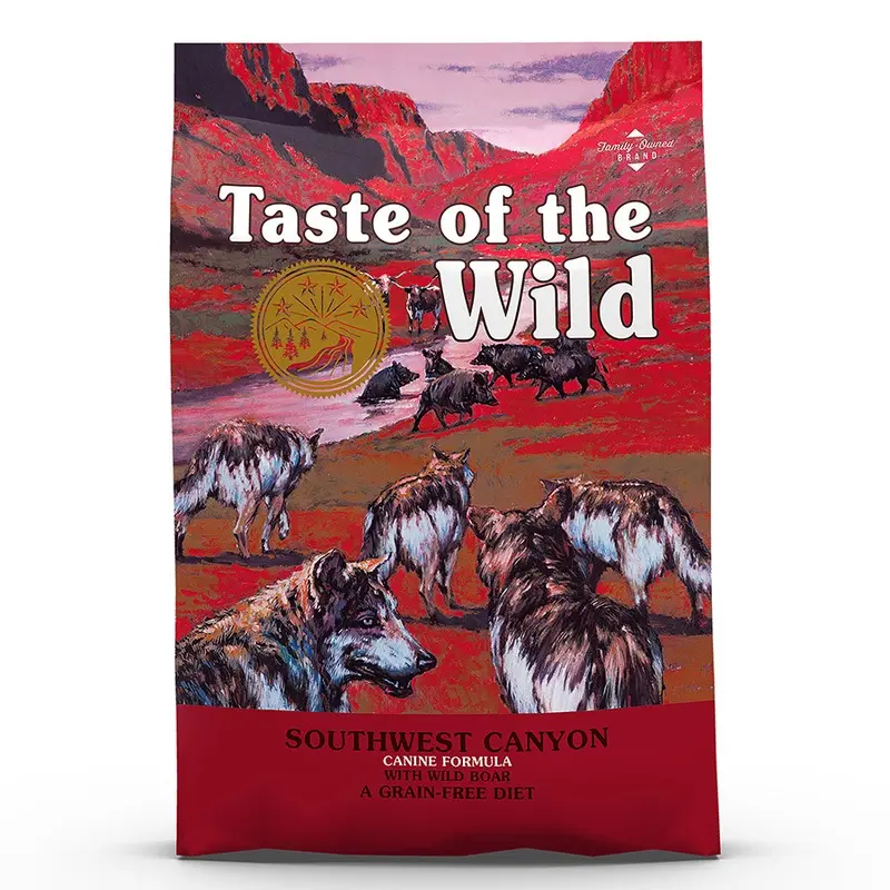 Taste Of The Wild Southwest Canyon Grain Free Dry Dog Food Wild Boar 12.2Kg