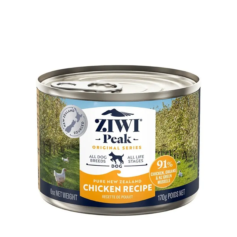 Ziwi Peak Green Dog Wet Free-Range Chicken Cans | : 170G