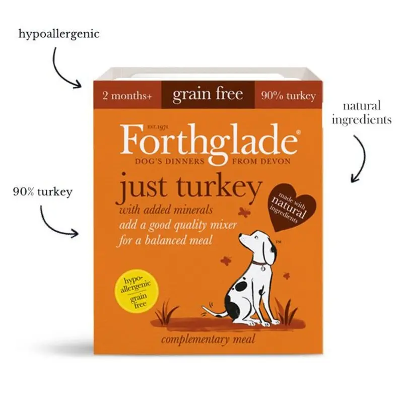 Forthglade Just Turkey 395G