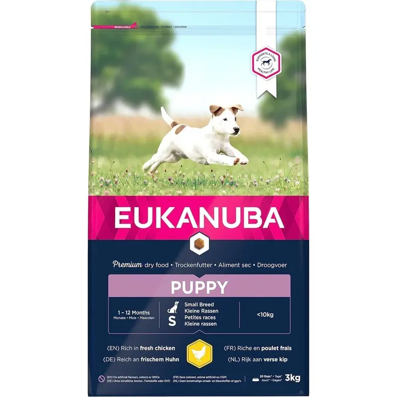Eukanuba Breed Chicken Puppy Food - 2Kg Small