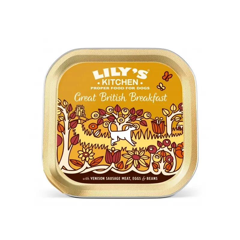 Lilys Kitchen Great British Breakfast Dog Food - X 150G Golden Size 10