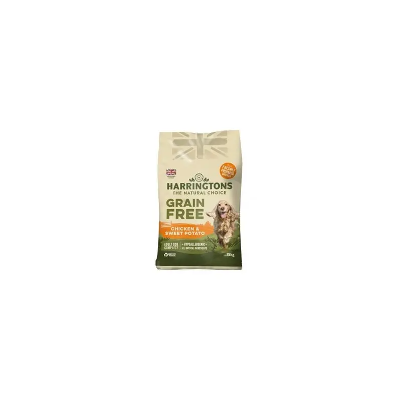 New Harringtons Free Chicken & Sweet Potato Grain Gfhypc-15 15Kg