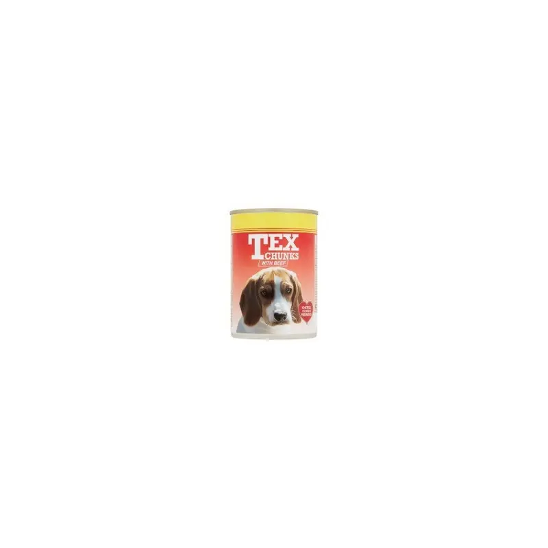 Tex Chunks With Beef (Pack Of 12) 400G