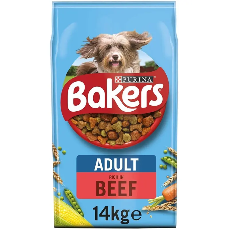 Three Bakers Bakers Adult Dry Dog Food Beef And Veg 14 Kg 14Kg