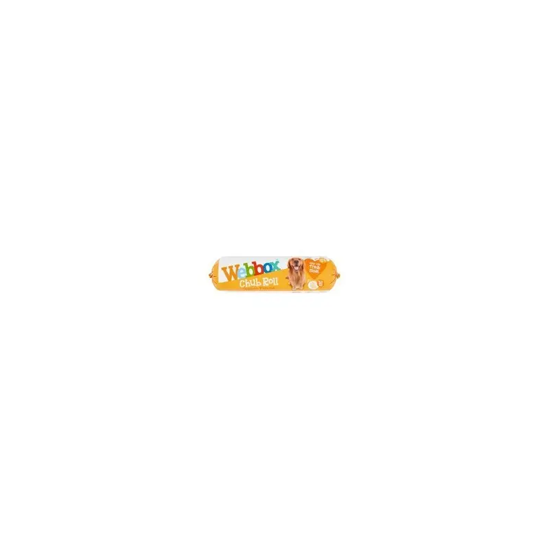 Webbox Chub Roll Chicken Flavour 1-7 Years 720G (Pack Of 6) Size 1