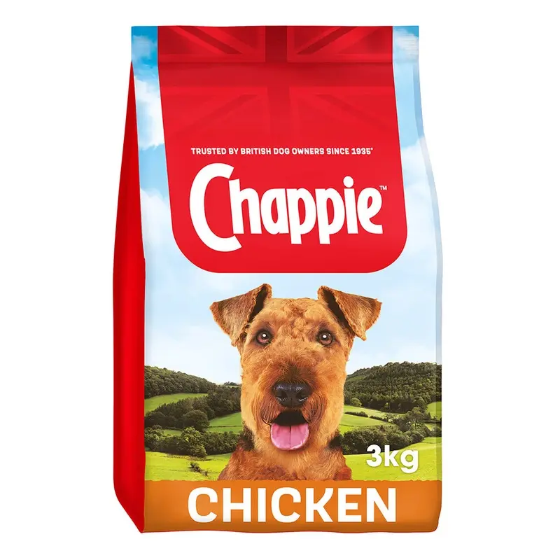 Chappie Chicken & Wholegrain Cereal Dry Dog Food (3Kg) 3Kg