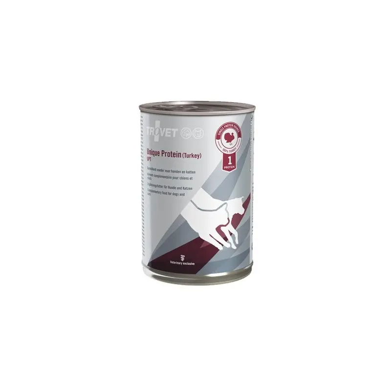 Trovet Canine/Feline Unique Protein Turkey Cans (Upt) - X 400G Size 6
